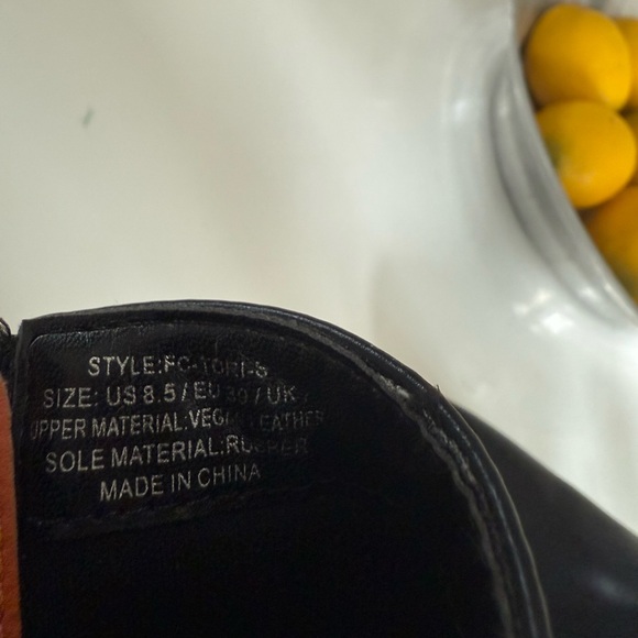 French Connection Vegan Leather Boots - Picture 9 of 12